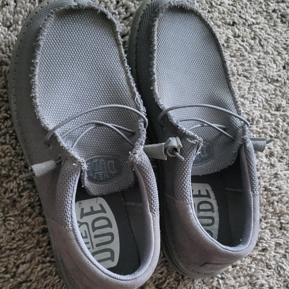 Hey Dude Men's Charcoal Loafers